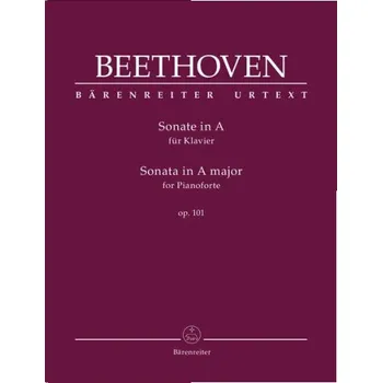 Beethoven: Sonata In A Op. 101 (noty na klavír)