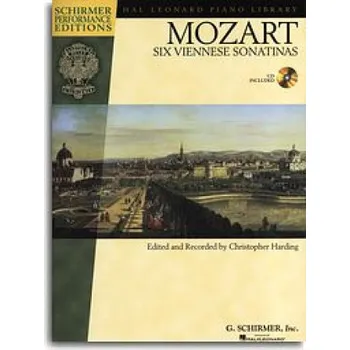 W.A. Mozart: Six Viennese Sonatinas (noty, sólo klavír) (+audio)