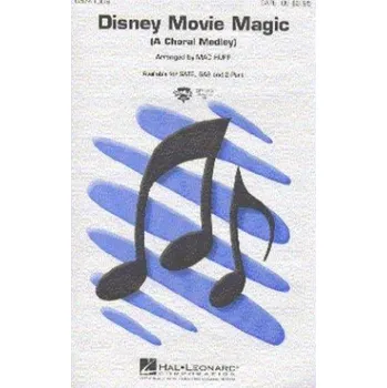 Disney Movie Magic (noty na sborový zpěv SATB, klavír) - SADA 5 ks