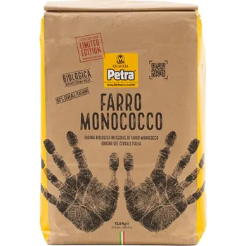Mouka Mouka z pšenice jednozrnky BIO celozrnná Monococco, Petra 12,5 kg/pytel