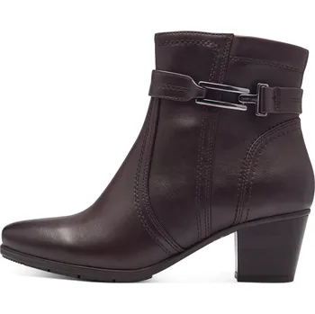 Dámské kozačky JANA SHOES NĚMECKO Boty Jana 363 tm. hnědé dámské zimní polokozačky Velikost: 41