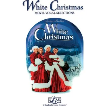 White Christmas / Bílé Vánoce (noty na klavír, zpěv, akordy)