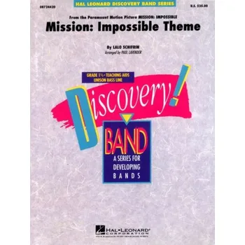 Mission: Impossible Theme (snadné noty pro koncertní orchestr, party, partitura)