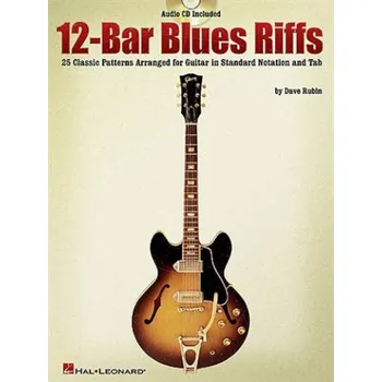 12-Bar Blues Riffs (noty, tabulatury na kytaru) (+audio)
