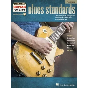 Deluxe Guitar Play-Along 5: Blues Standards (noty, tabulatury na kytaru) (+audio)