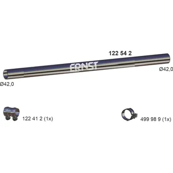 Auto-moto Výfuková trubka ERNST 122542