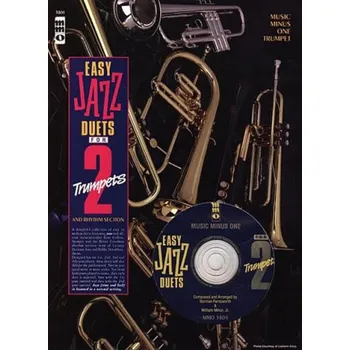 Easy Jazz Duets for 2 Trumpets and Rhythm Section (noty pro 2 trubky) (+audio)