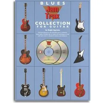 Ralph Agresta: Blues Jam Trax Collection For Guitar (noty, tabulatury, kytara) (+audio)