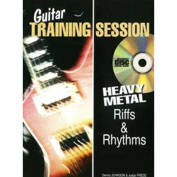 Guitar Training Session: Heavy Metal Riffs & Rhythms (noty, tabulatury na kytaru) (+audio)