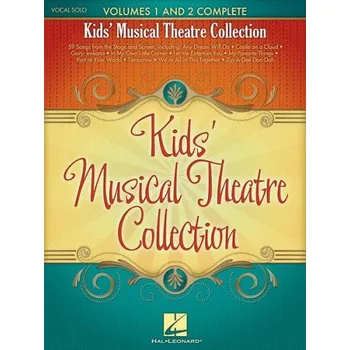 Kids' Musical Theatre Collection 1+2 Complete (noty na klavír, zpěv)