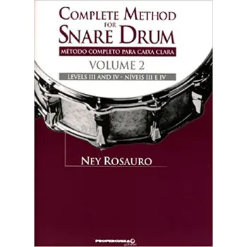 Ney Rosauro: Snare Drum Method-Vol. 2 (noty na bicí)