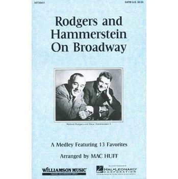 Rodgers And Hammerstein On Broadway (noty na sborový zpěv SATB, klavír) - SADA 5 ks
