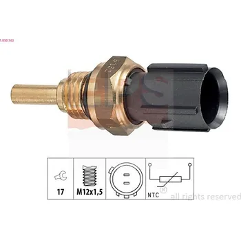 Auto-moto Snímač, teplota chladiva EPS 1.830.162
