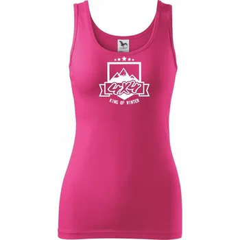 Dámské tričko King of Winter - Dámské tílko - M ( Purpurová )