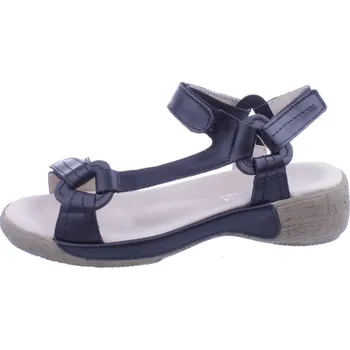 Dámské sandále OBUV JANA ČR Dámské kožené sandály Jana 265 černé Velikost: 37