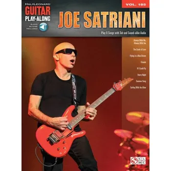 Guitar Play-Along 185: Joe Satriani (noty, tabulatury na kytaru) (+audio)