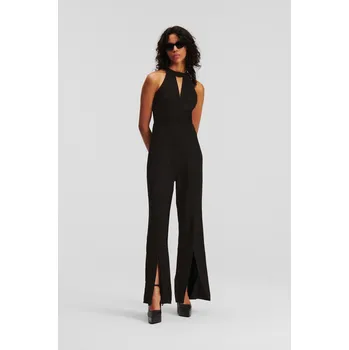 Dámské oblečení OVERAL KARL LAGERFELD PARTY JUMPSUIT BLACK