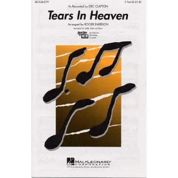 Eric Clapton: Tears In Heaven (2-Part/Piano) (noty pro dvojhlasý zpěv, klavír) - SADA 5 ks