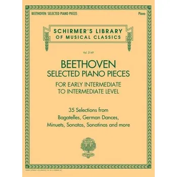 Beethoven: Selected Piano Pieces: Early Intermediate to Intermediate (noty na klavír)