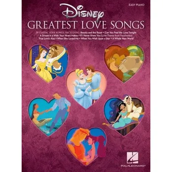 Disney's Greatest Love Songs (noty na snadný sólo klavír)