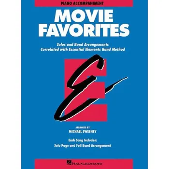 Essential Elements: Movie Favorites (noty, klavírní doprovod)