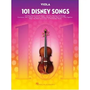 101 Disney Songs: Viola (noty na violu)