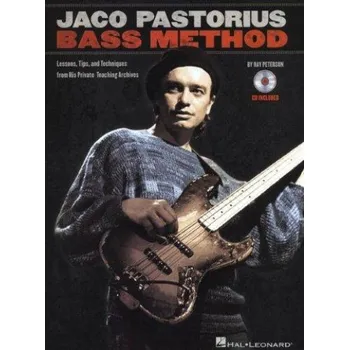 Ray Peterson: Jaco Pastorius Bass Method (tabulatury, noty, baskytara) (+audio)