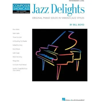 Bill Boyd: Jazz Delights (noty na klavír)