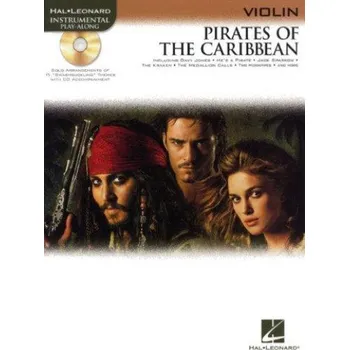 Klaus Badelt: Pirates Of The Caribbean (noty, housle) (+audio)