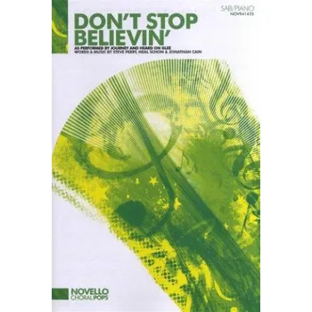 Journey: Don't Stop Believin' (Glee) - SAB/Piano (noty pro sborový zpěv, klavír) - SADA 5 ks