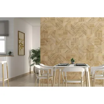 Dlažba DUNE STRIPES AD306 25 cm x 25 cm x 1 cm červená 0,88 m2