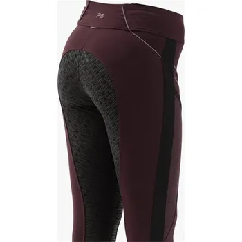 Jezdecké oblečení Dětské jezdecké leginy Premier Astrid - vínové, 9-10 let
