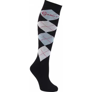 Jezdecké podkolenky Covalliero Brescia, modro-šedé - vel. 37-39