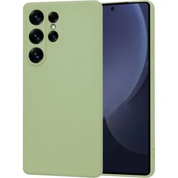 Pouzdro na mobilní telefon Techsuit SoftFlex obal, Samsung Galaxy S25 Ultra, světle zelený