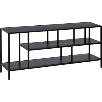 Televizní stolek Černý ocelový TV stolek 120x55 cm – Ixia ID_1716604