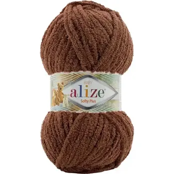 Příze Alize Softy plus 321 Hnědá (Příze Softy plus 321 Hnědá)