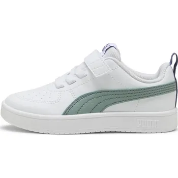 Chlapecké tenisky Dětská volnočasová obuv Puma RICKIE AC+PS 10.5 Bílá, Modrá, Zelená