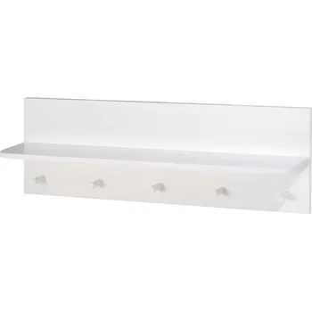 Věšák Bílý nástěnný dětský věšák Dreamworld 3 – Roba ID_1579238