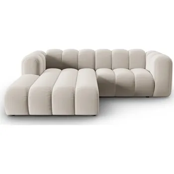 Pohovka Béžová rohová pohovka (levý roh) Lupine – Micadoni Home ID_1672060