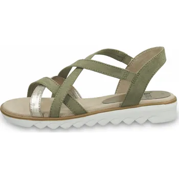 Dámské sandále JANA SHOES NĚMECKO Dámské sandály Jana 660 zelené Velikost: 39