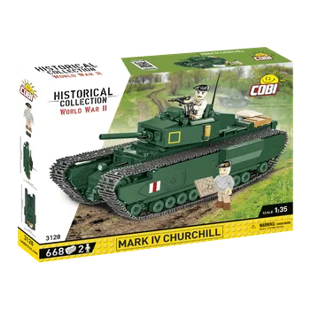 Stavebnice COBI Britský tank Mark IV Churchill COBI 3128 - World War II 1:35