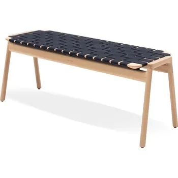 Černá/v přírodní barvě lavice Klupa - Gazzda ID_1522582