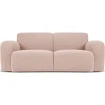 Růžová pohovka z textilie bouclé 170 cm Molino – Micadoni Home ID_1601562