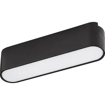 LED osvětlení Černé lištové LED svítidlo 115mm LiTrack Line 1F 6W - Denní bílá 70114 - Rabalux - 70111 - 70111