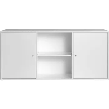Komoda Bílá nízká závěsná komoda 133x61 cm Mistral – Hammel Furniture ID_1669512
