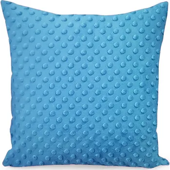 Příze Povlak na polštářek mikroplyš 40X40 cm, barva Tyrkys