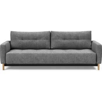 Pohovka Šedá rozkládací pohovka 232 cm Pyxis – Innovation ID_1538934