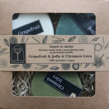 Osvěžovač vzduchu Růžový květ Vánek ve skříni / Grapefruit & Jedle & Citrónová tráva