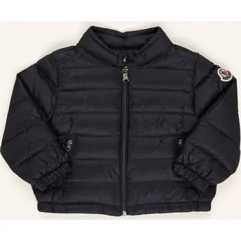Moncler Enfant Péřová Bunda Acorus pro miminko, tmavě modrá, 86