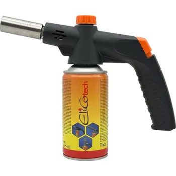 Horkovzdušná pistole SADA PLYNOVÝ HOŘÁK S PÁJKOU HORKOVZDUŠNÁ PISTOLE S PIEZO ZAPALOVÁNÍM PRO PÁJENÍ + KARTUŠE 300ML